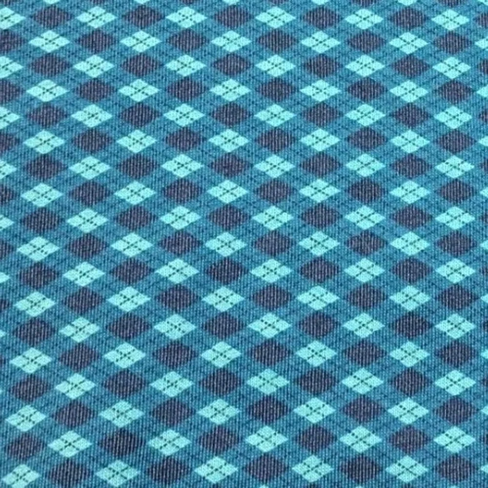 Nike Golf Polo Shirt Men's XL Teal Argyle Preppy DH0885-367 Tennis Pickleball